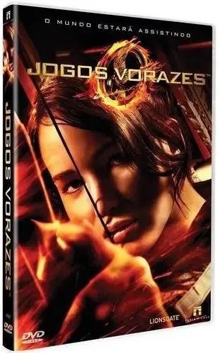 DVD JOGOS VORAZES ORIGINAL ACOMPANHA BROCHE DE PLÁSTICO DO FILME