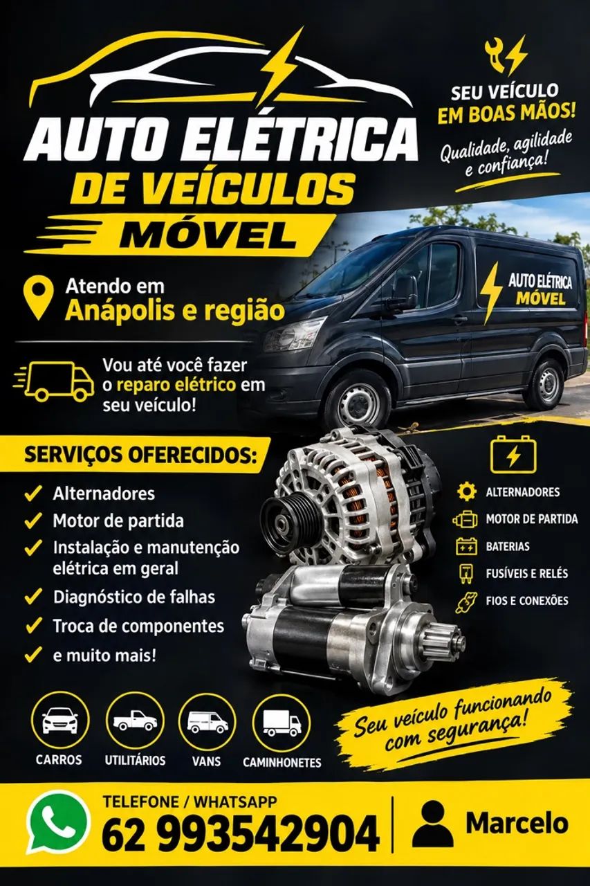 Auto elétrica móvel 