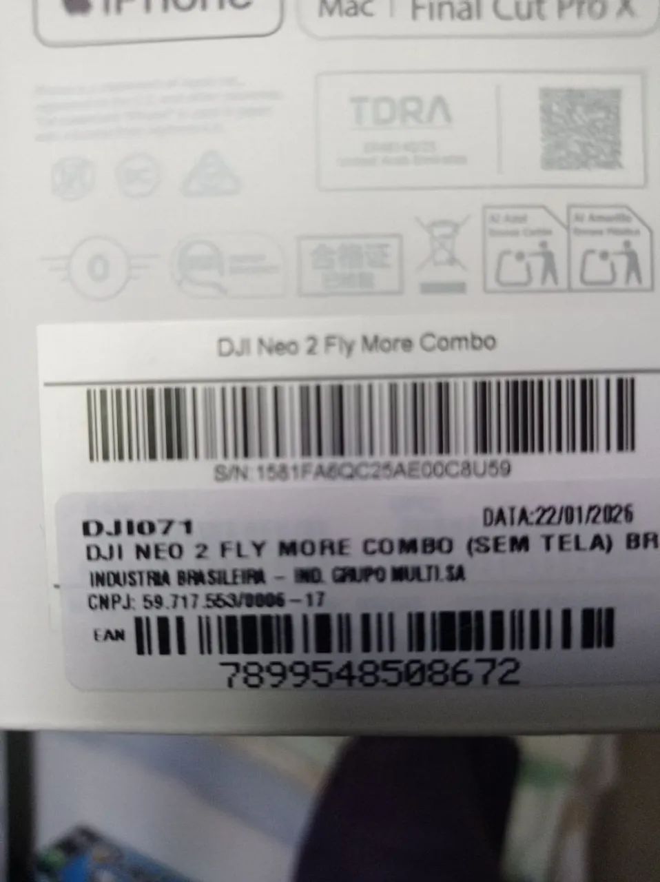 Drone dji neo 2 fly more combo com case  - Foto 4