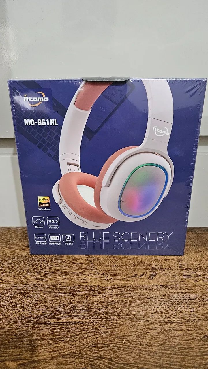 Fone de ouvido Bluetooth Átomo  - Foto 2