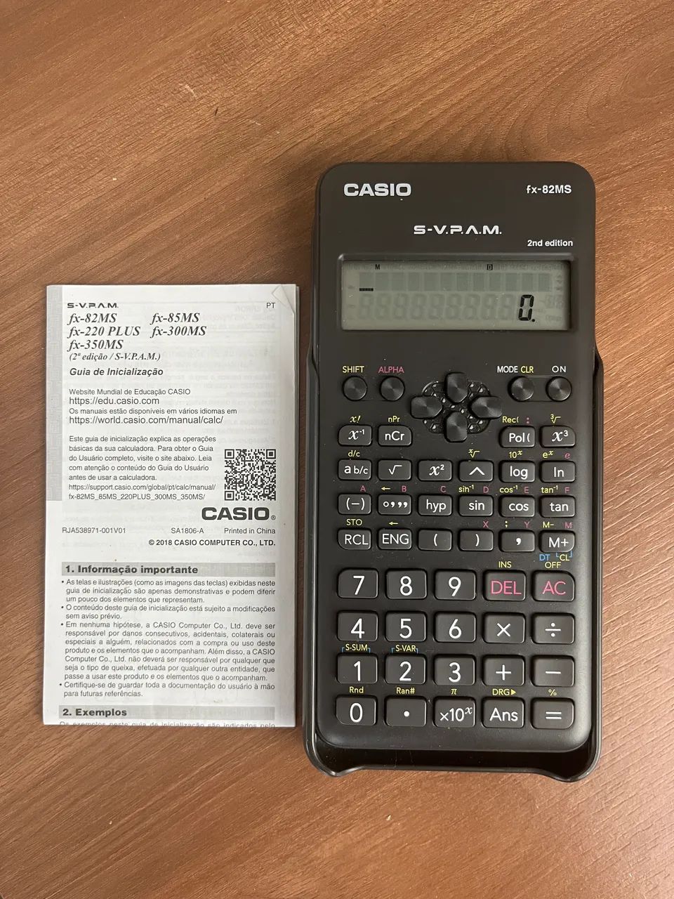 Calculadora Científica Casio Fx-82ms