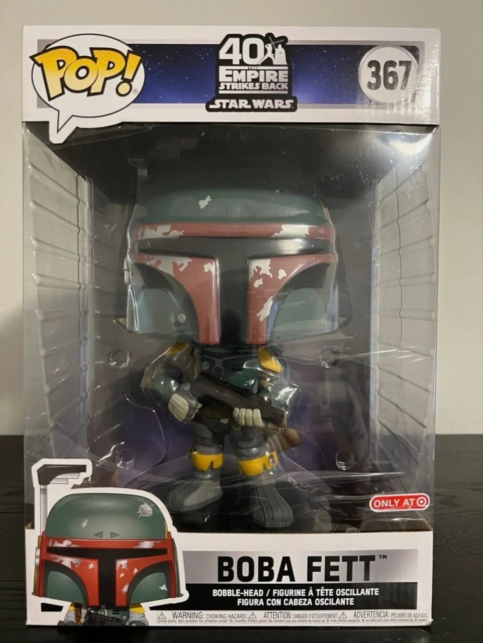 Funko Pop Boba Fett 10 Polegadas