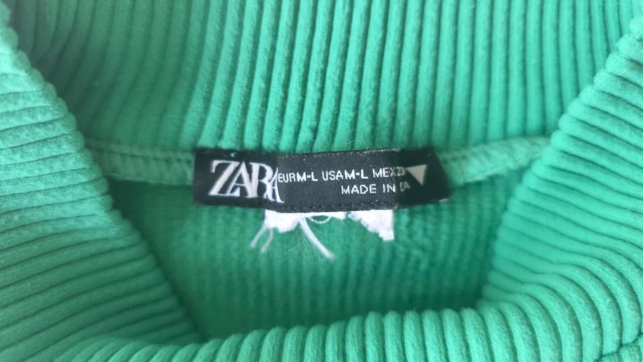 Vendo croped verde zara  - Foto 3