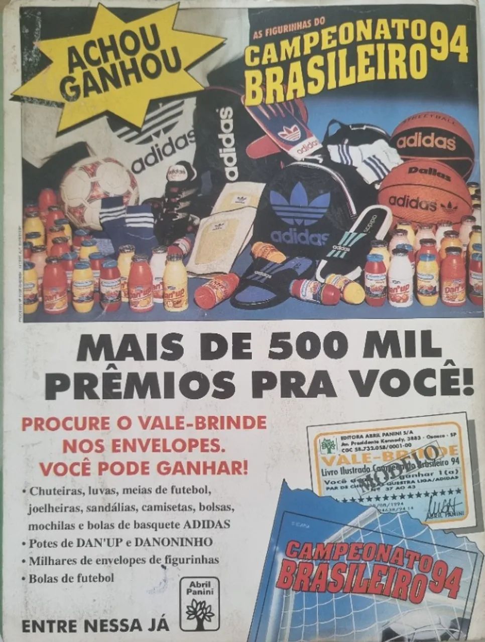 Álbum Campeonato Brasileiro de 1994 - Foto 2