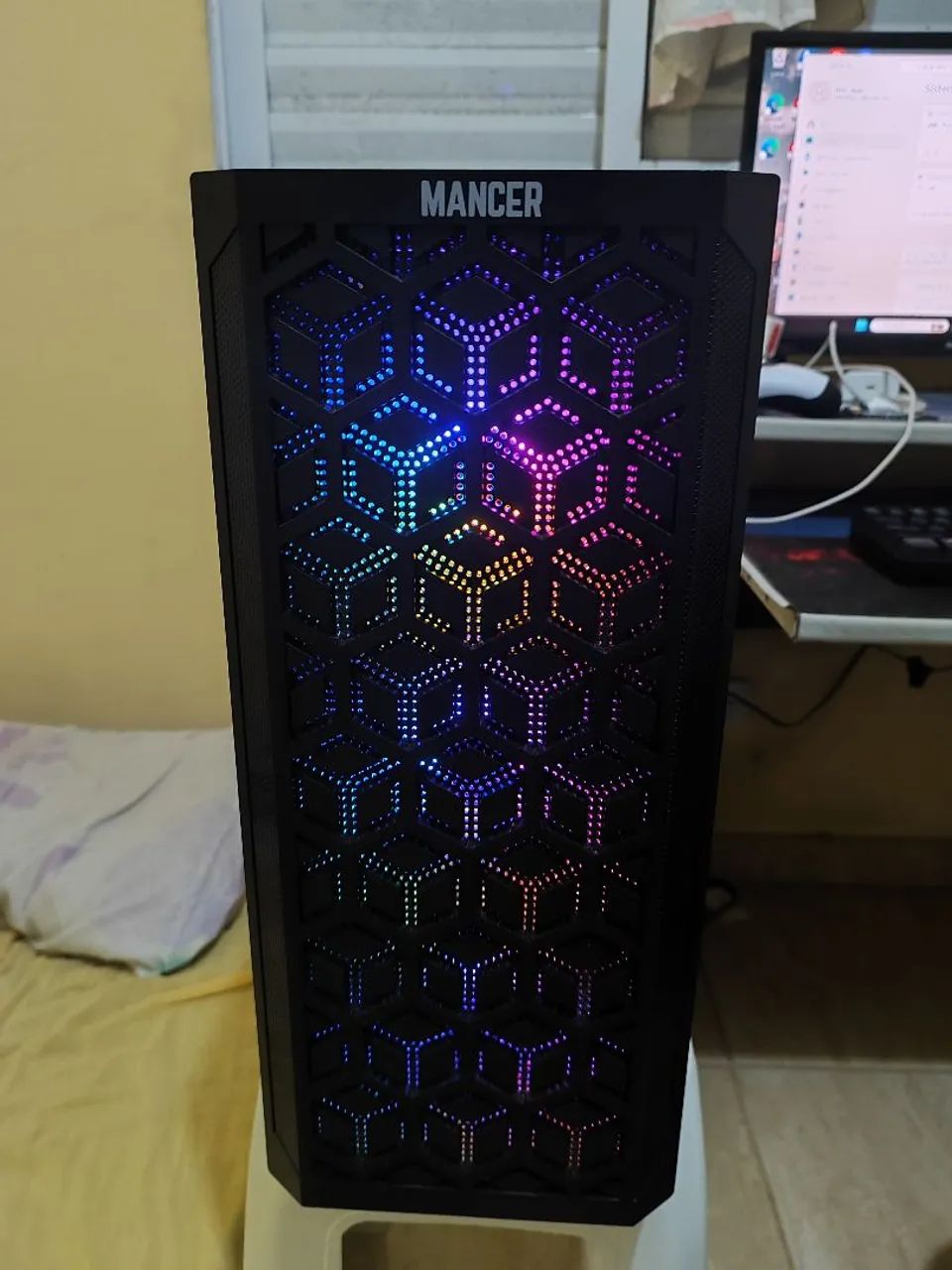 Pc Gamer Ryzen 5 5500 RX 6600  - Foto 3