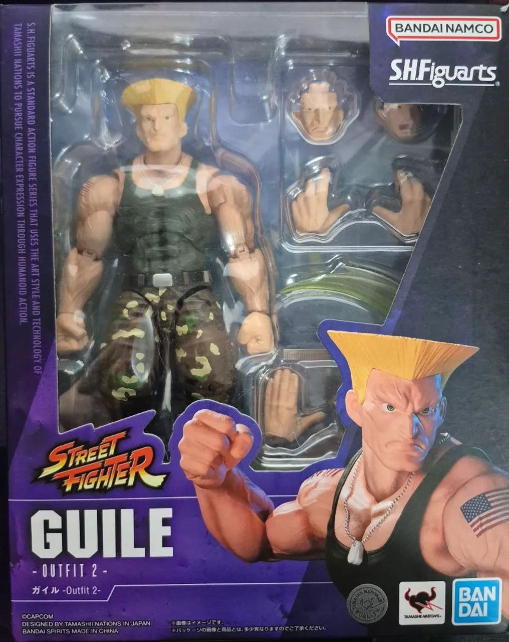 SHFiguarts Street Fighter Guile
