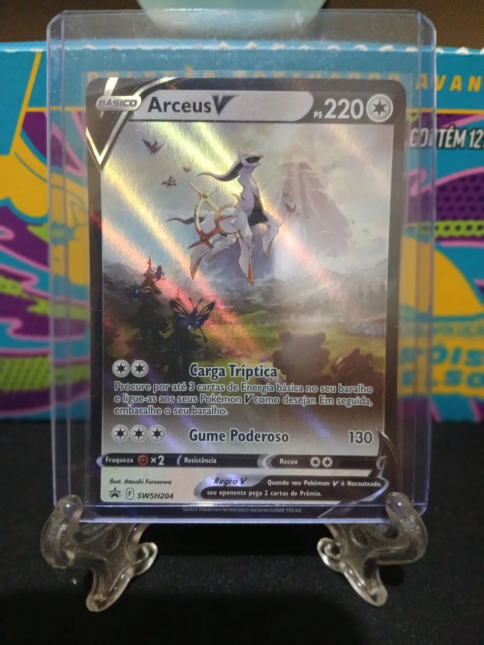 Carta Pokémon Arceus-V