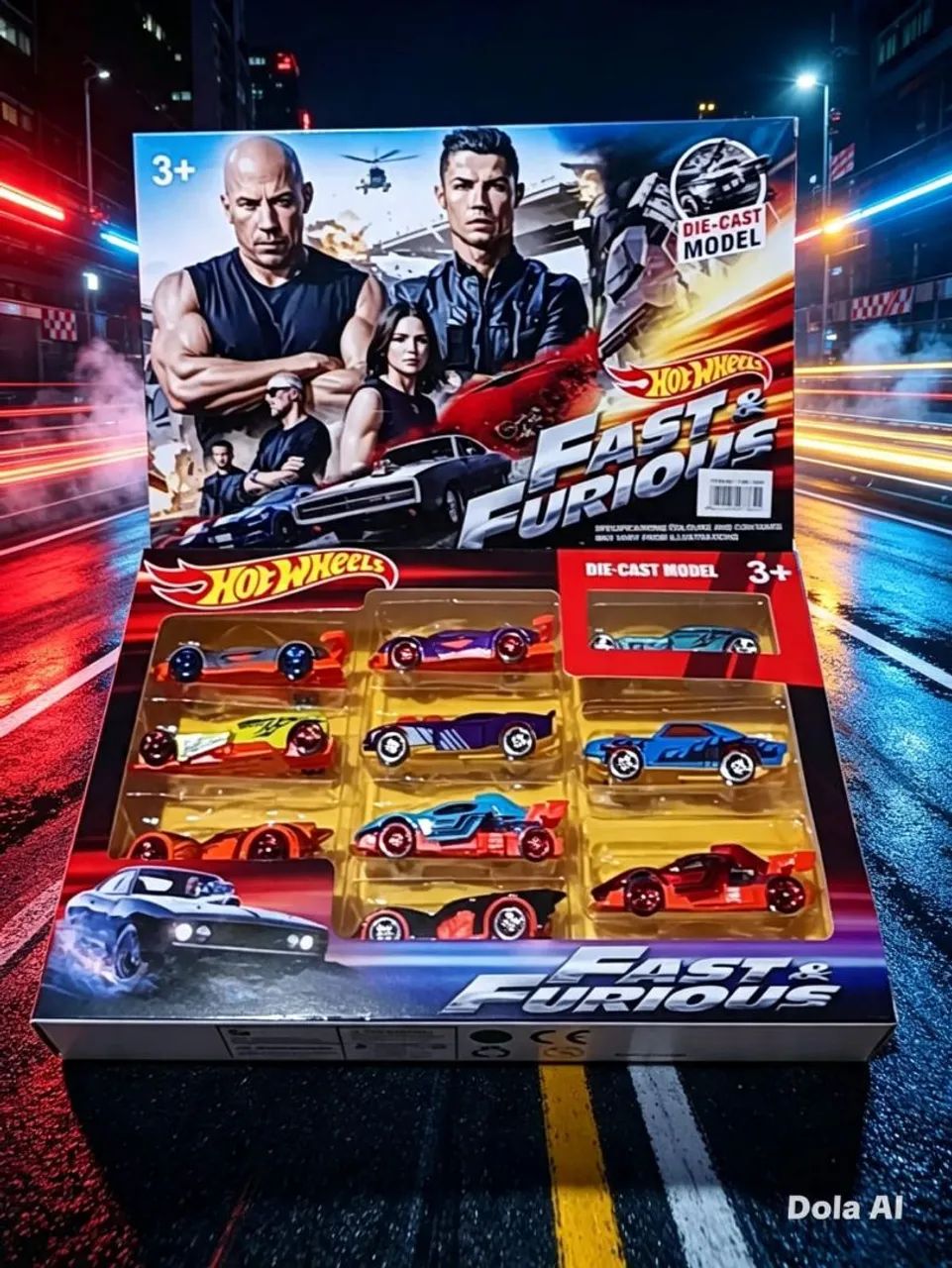 KIT Colecionavel Hotwheels e Relâmpago 