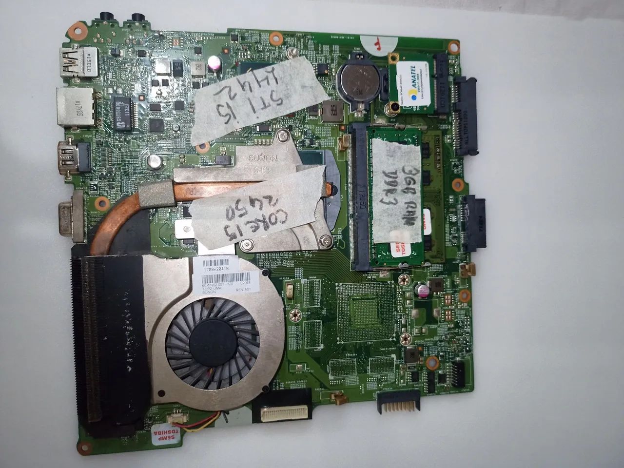 Placa mãe Notebook STI 15 1442