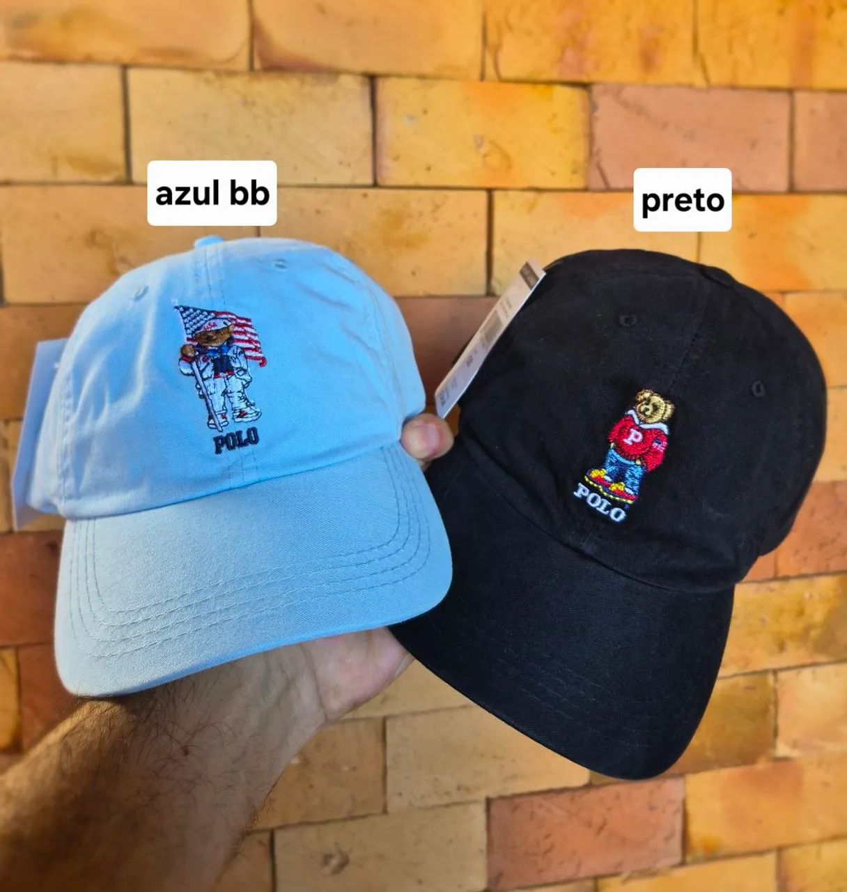 Bonés Polo Ralph Lauren 55,00 cada  - Foto 3