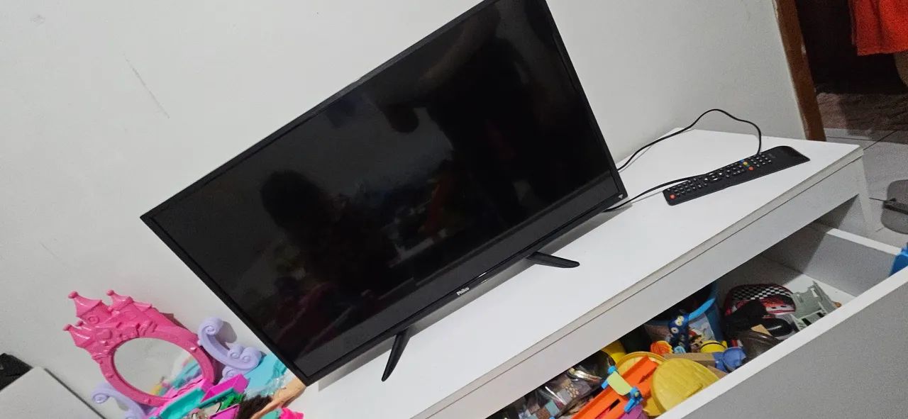 Smart tv antiga 32 - Foto 3