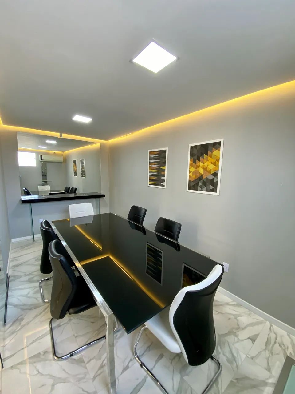 Alugo escritório mobiliado com 3 salas - Foto 5