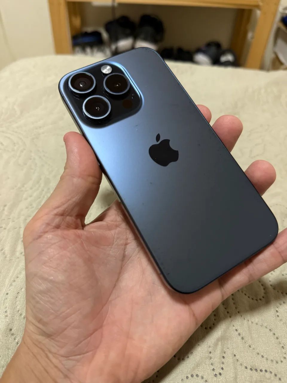 iPhone 15 Pro 256GB Titânio Azul - 100% Funcional e Original - Foto 2