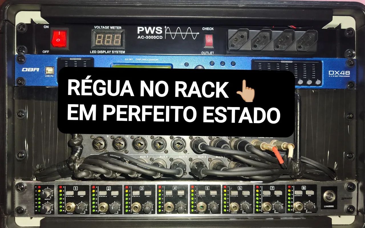 RÉGUA DISTRIBUIDORA DE ENERGIA 