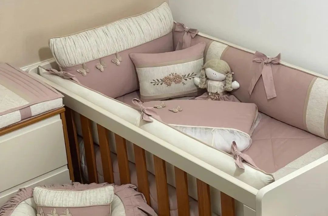 Kit berço Menina Premium