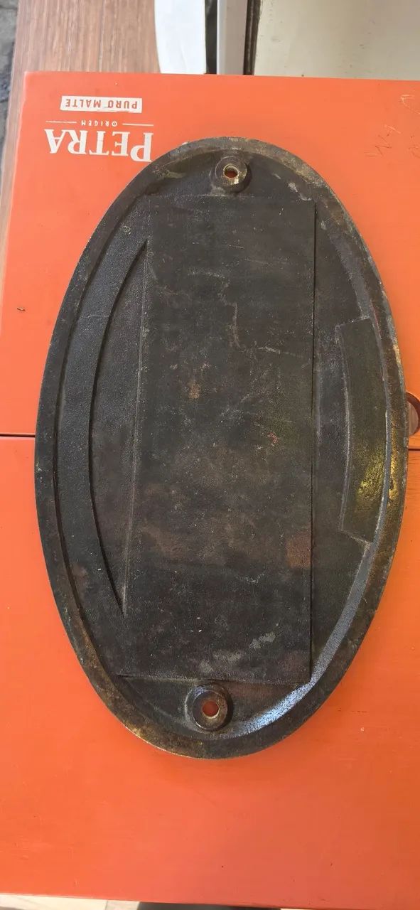 Placa Original Leopoldina Railway 255 - Bronze Fundido - 52x31 - Foto 4