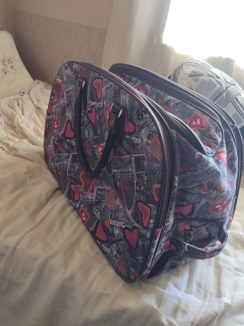 Bolsa de viagem com rodinhas  - Foto 3