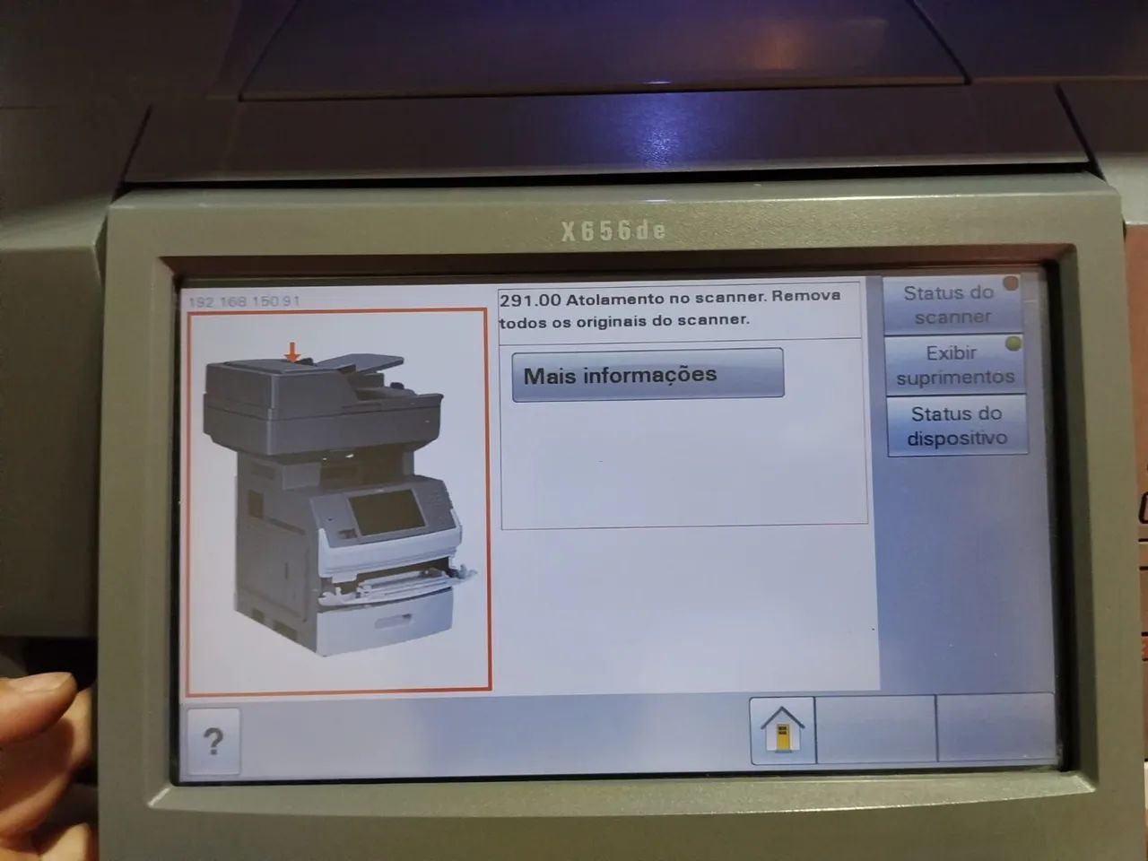 Impressora Lexmark X656de - Foto 5
