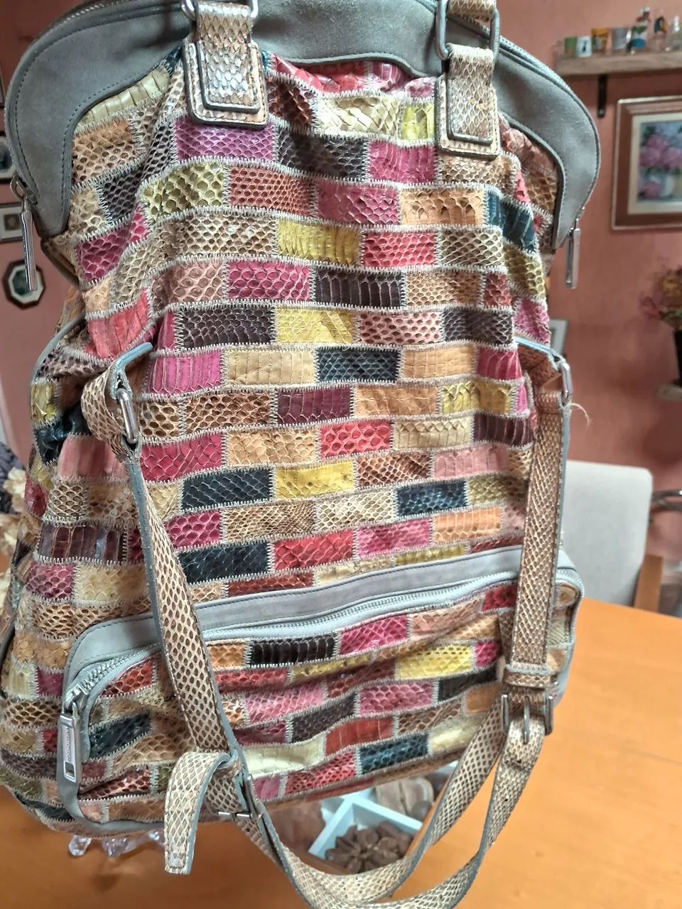 Bolsa Dolce & Gabbana Patchwork Original + Cinto - Luxo Exclusivo - Foto 5