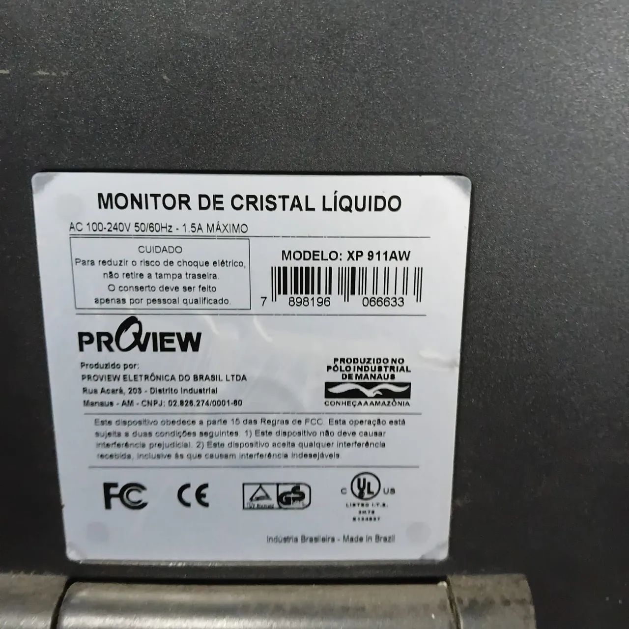 Monitor LCD 19" Widescreen Proview XP911AW - Foto 2