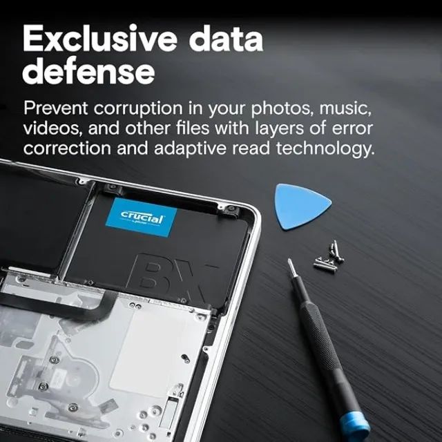 SSD interno 1TB Crucial BX5001, 3D NAND SATA de 2,5 polegadas, até 540 MB/s, 1  - Foto 2