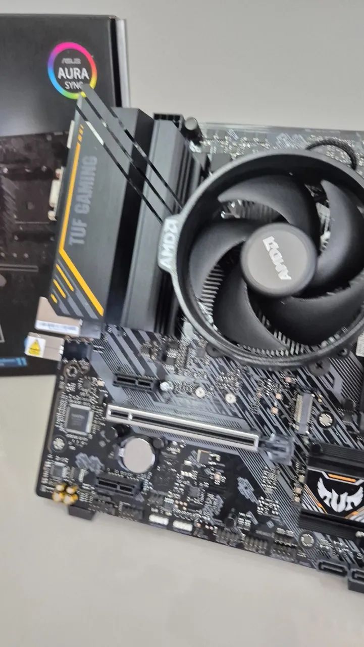 Placa mae Asus TUF A520M- PLUS II - Foto 3