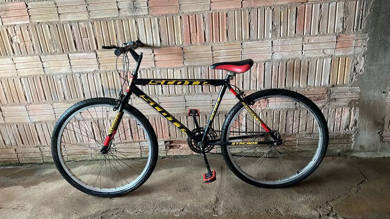 Bicicleta  modelo Scott 