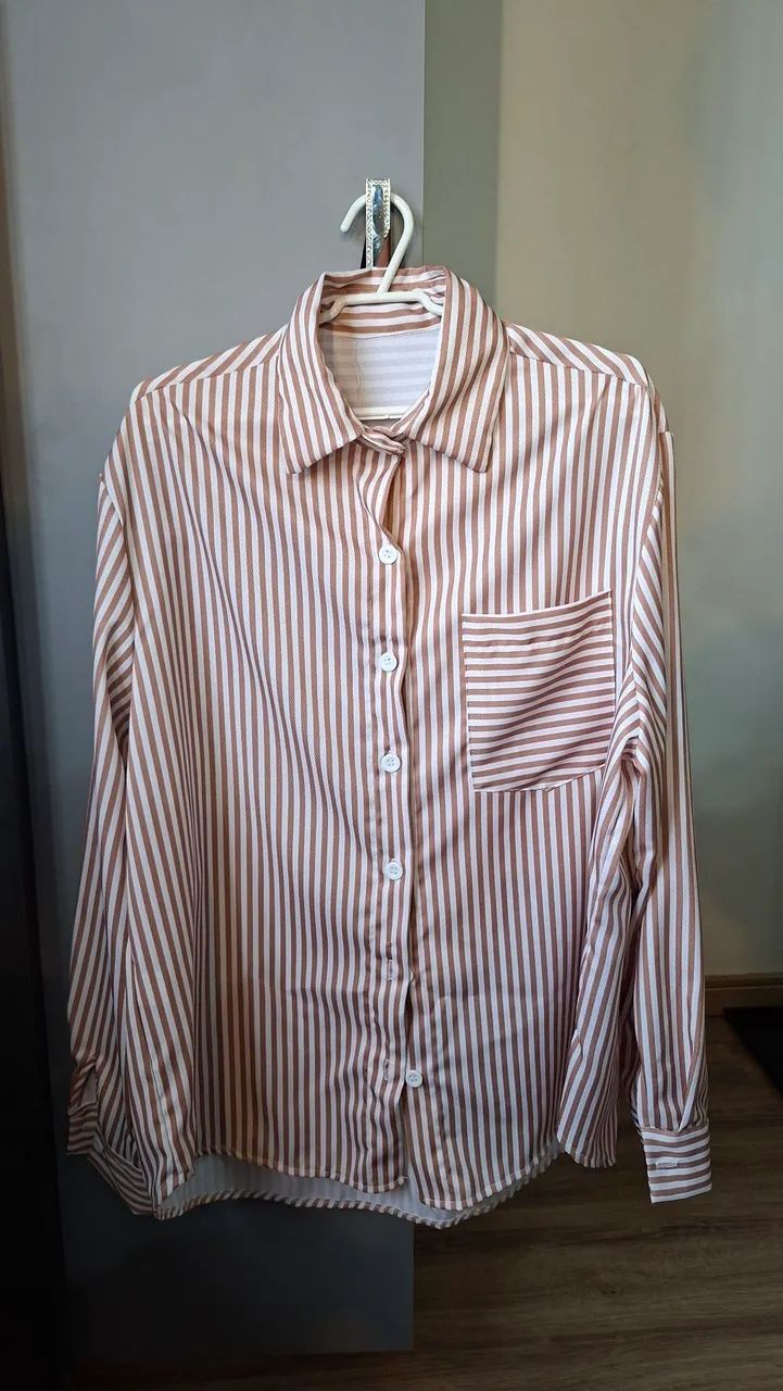 Blusa listrada G-GG - Foto 2