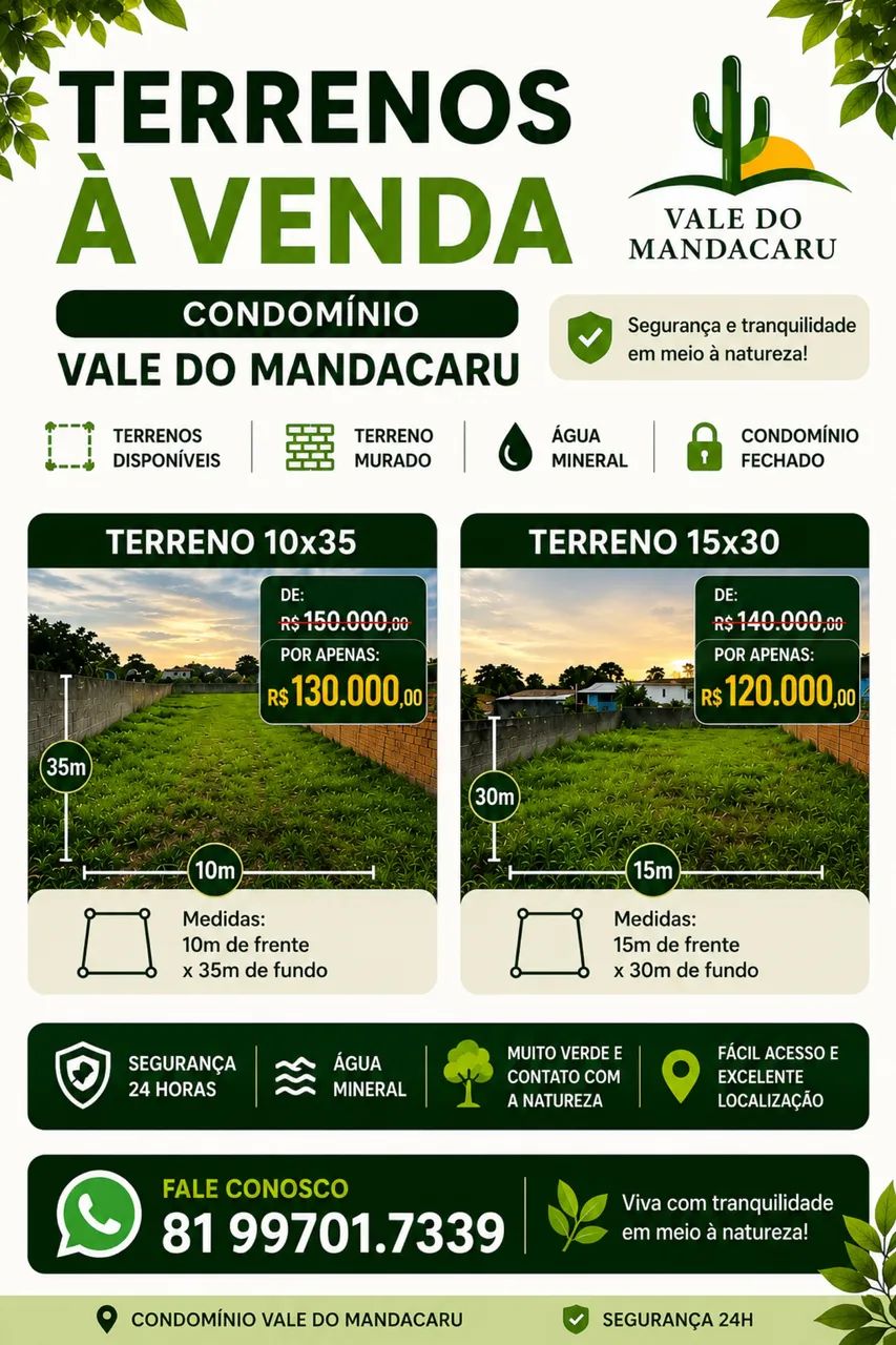 Terrenos em Aldeia vários tamanhos e preços! - Foto 2