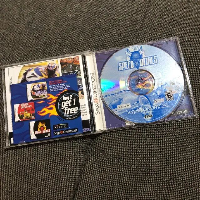 Speed Devils Sega Dreamcast Original Americano Ubisoft Completo - Foto 3