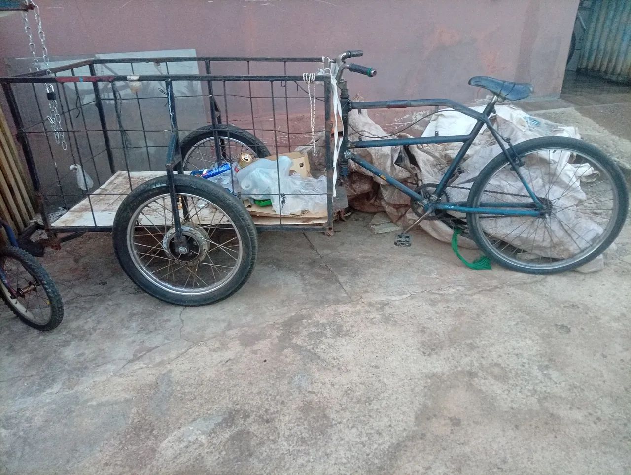 Carrinho de reciclagem  - Foto 4