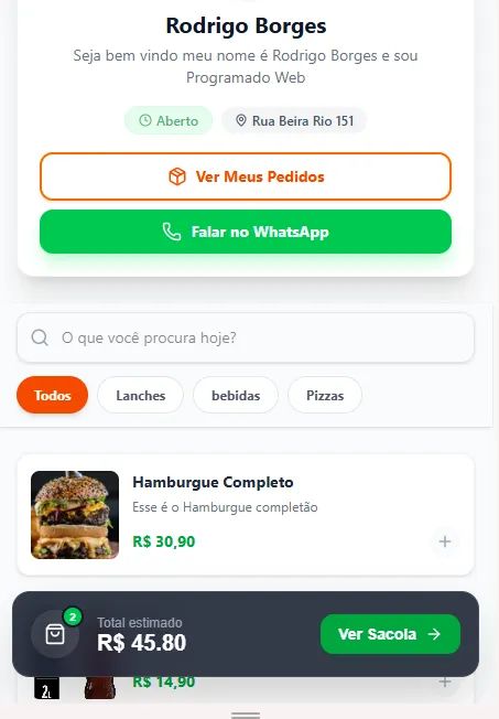 Sistema Delivery Saas Multi Restaurante Nextjs Firebase Pro