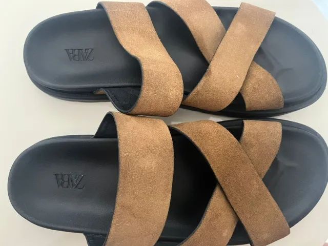 Sandália com tiras Zara