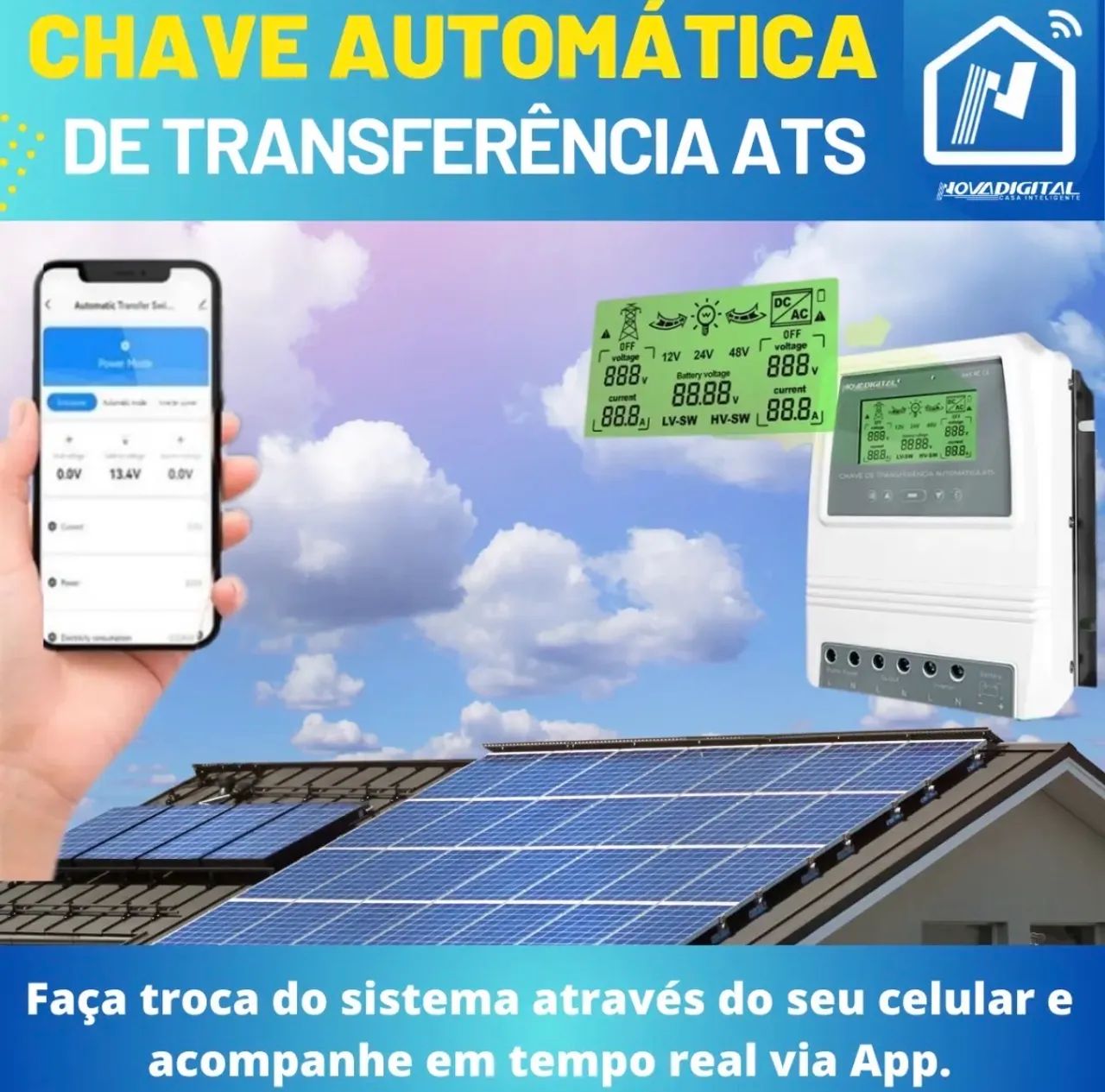 Chave automática de transferência ats - Foto 2