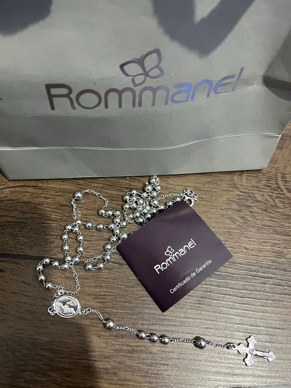Colar escapulário prata romanel  - Foto 3