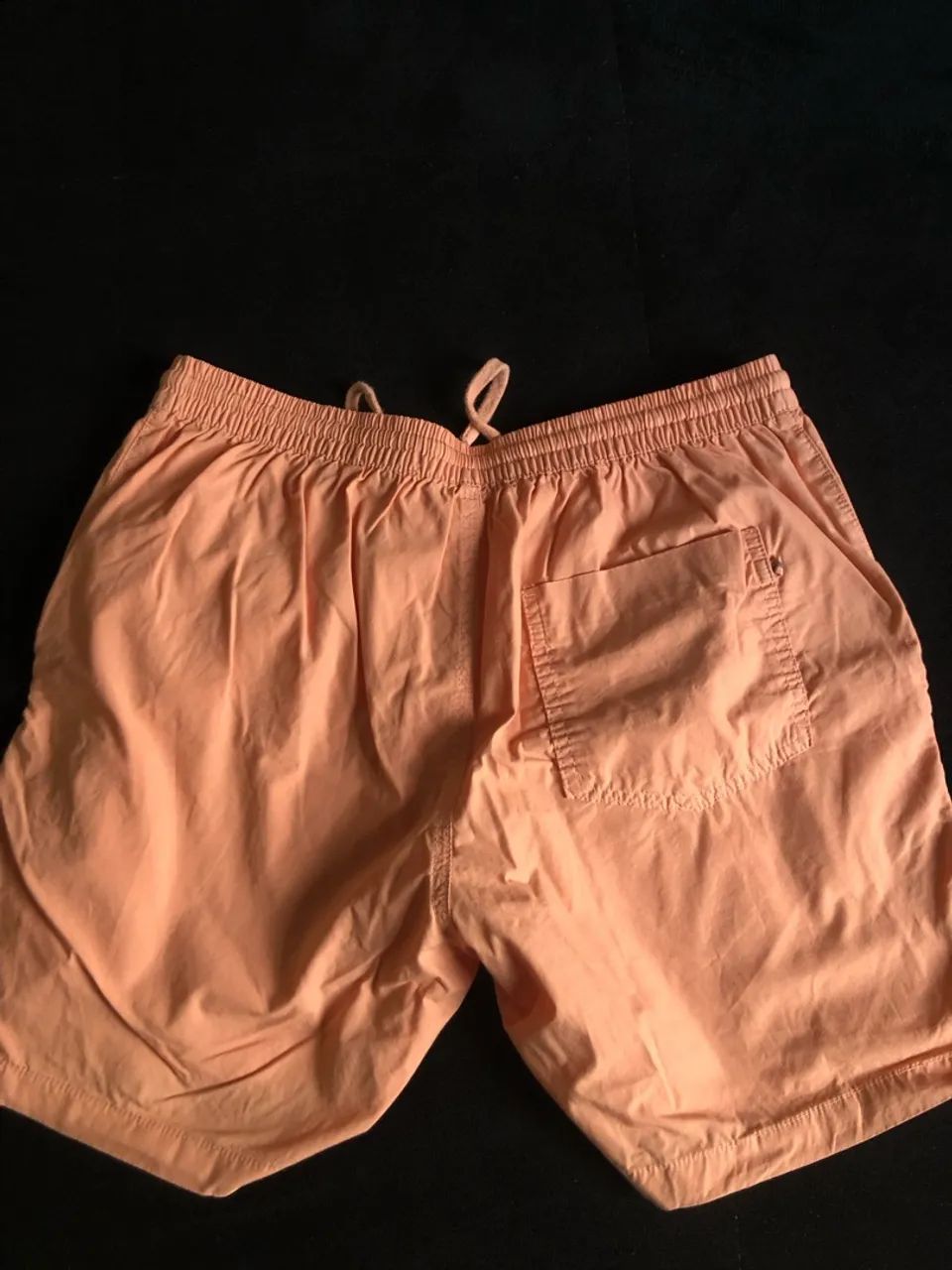 Short marfinno rosa salmão  - Foto 3