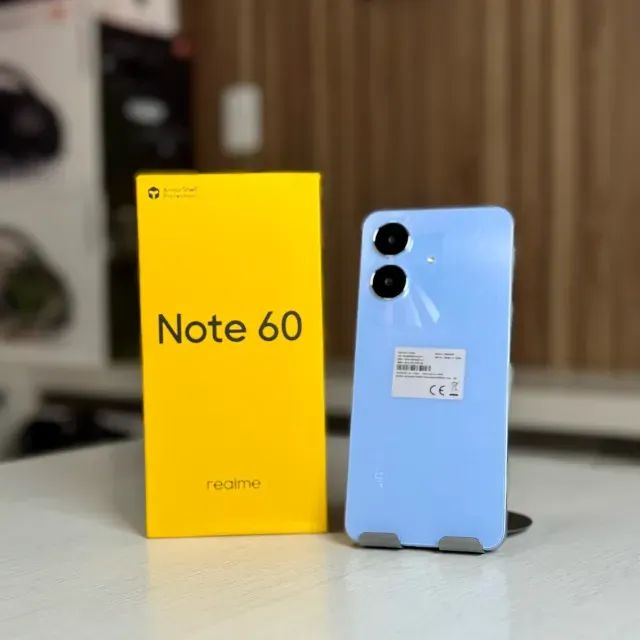 Celular Smartphone Realme Note 60 Dual Sim 128gb 4gb Ram Cor Preto - Foto 2