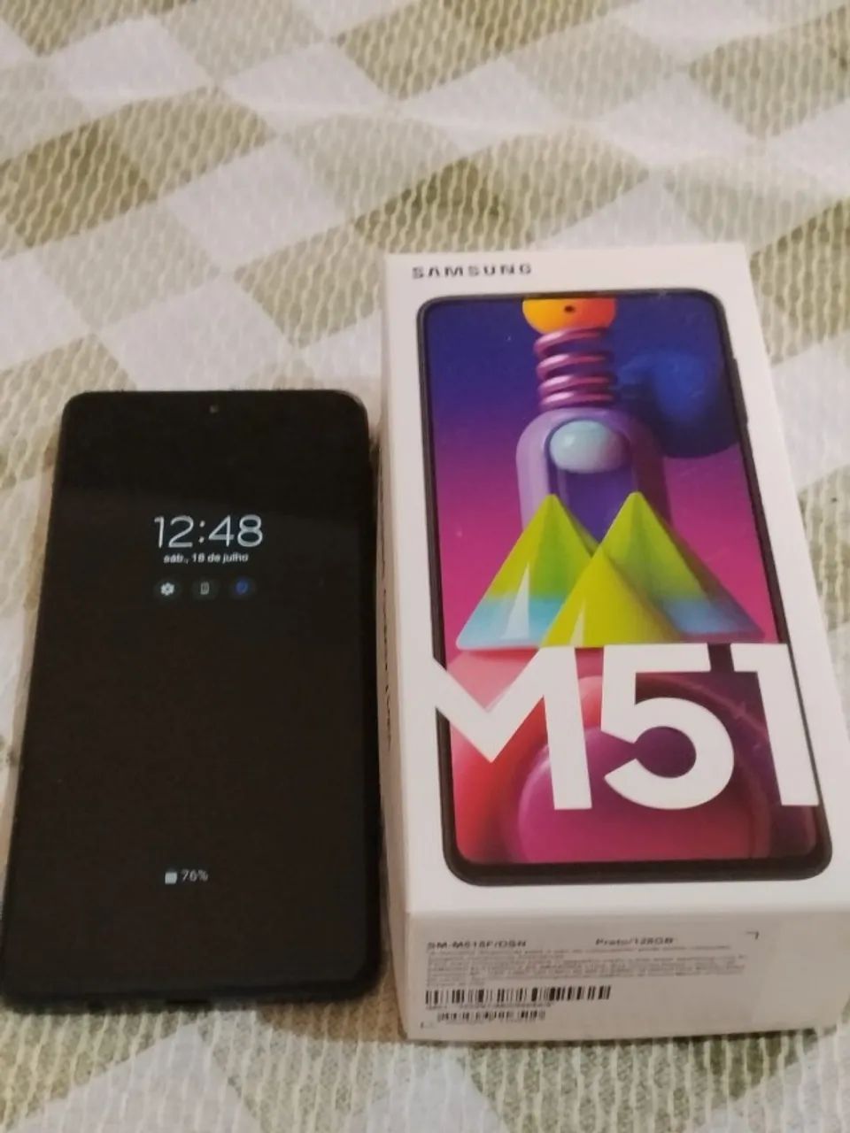 Celular Samsung Galaxy M51 (Bom estado) - Foto 5