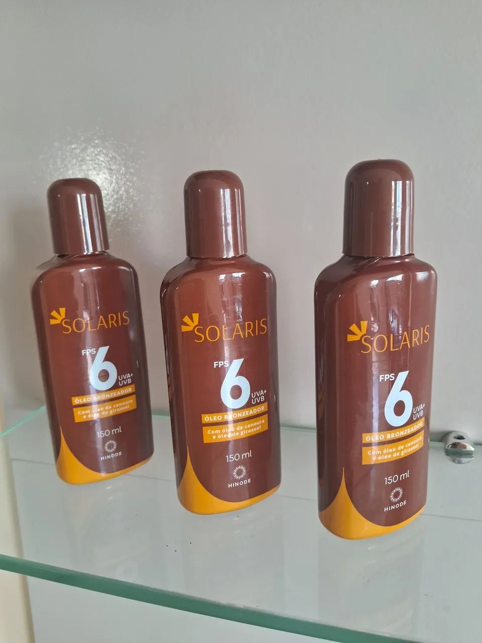 Oleo bronzeador fps 6 