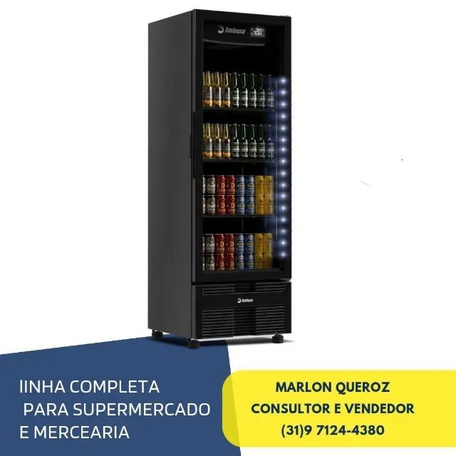 Cervejeira Full Black 569L Imbera