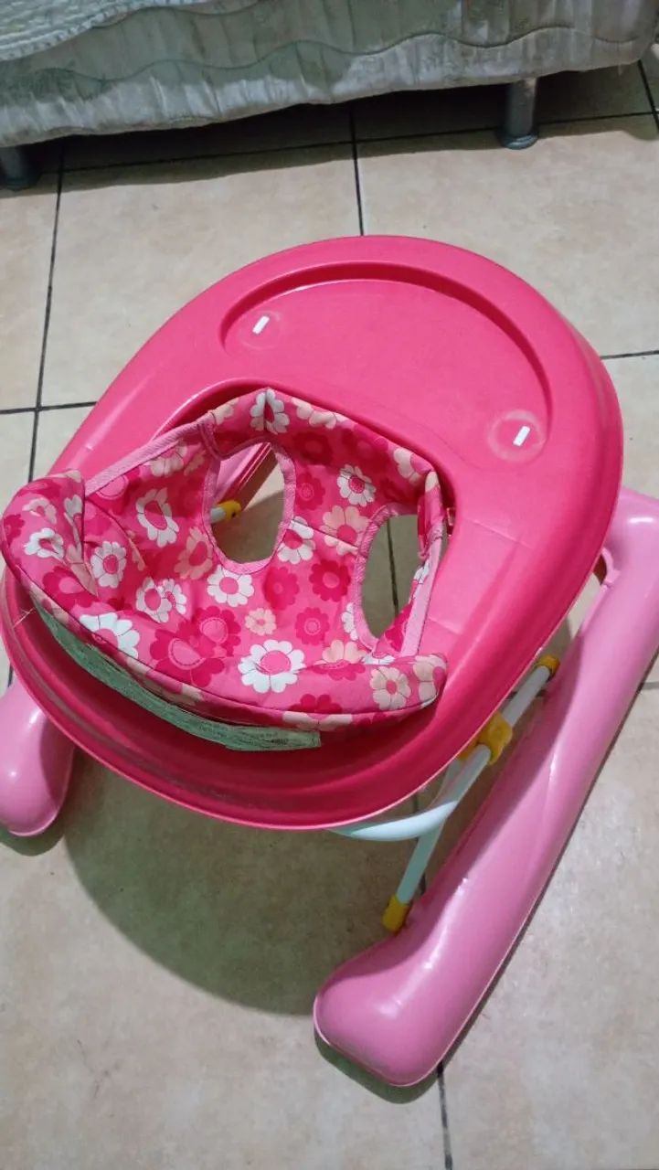 Andador infantil rosa  - Foto 3