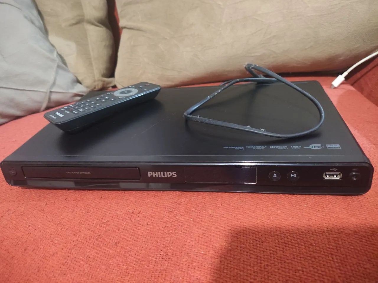 Dvd player com controle 