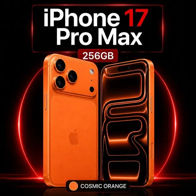 iPhone 17 Pro Max 256GB | COSMIC ORANGE | LARANJA - Foto 3