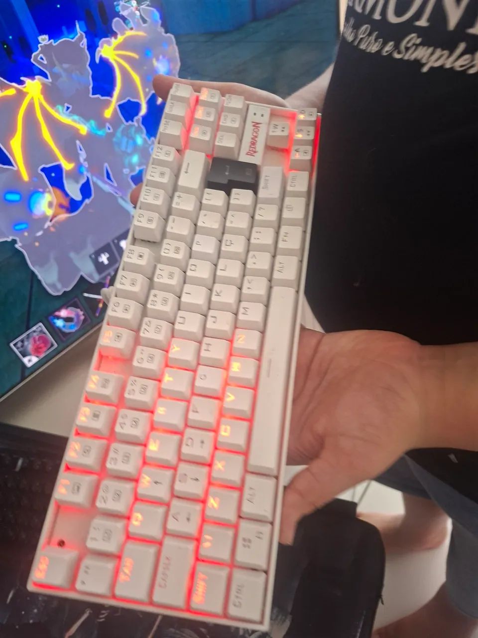 Teclado e mouse gamer - Foto 2