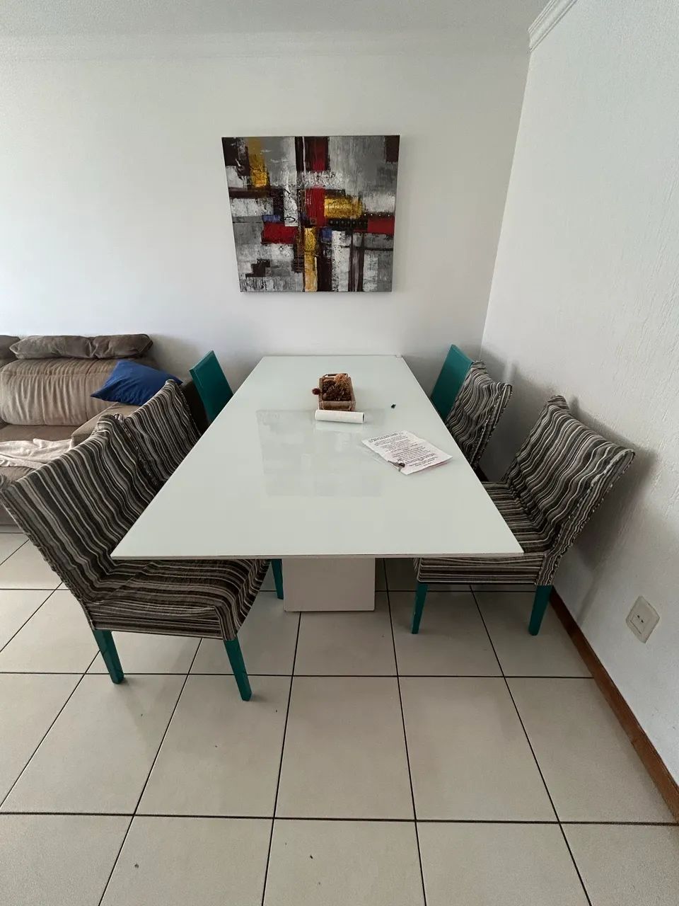 Mesa com 6 cadeiras  - Foto 4