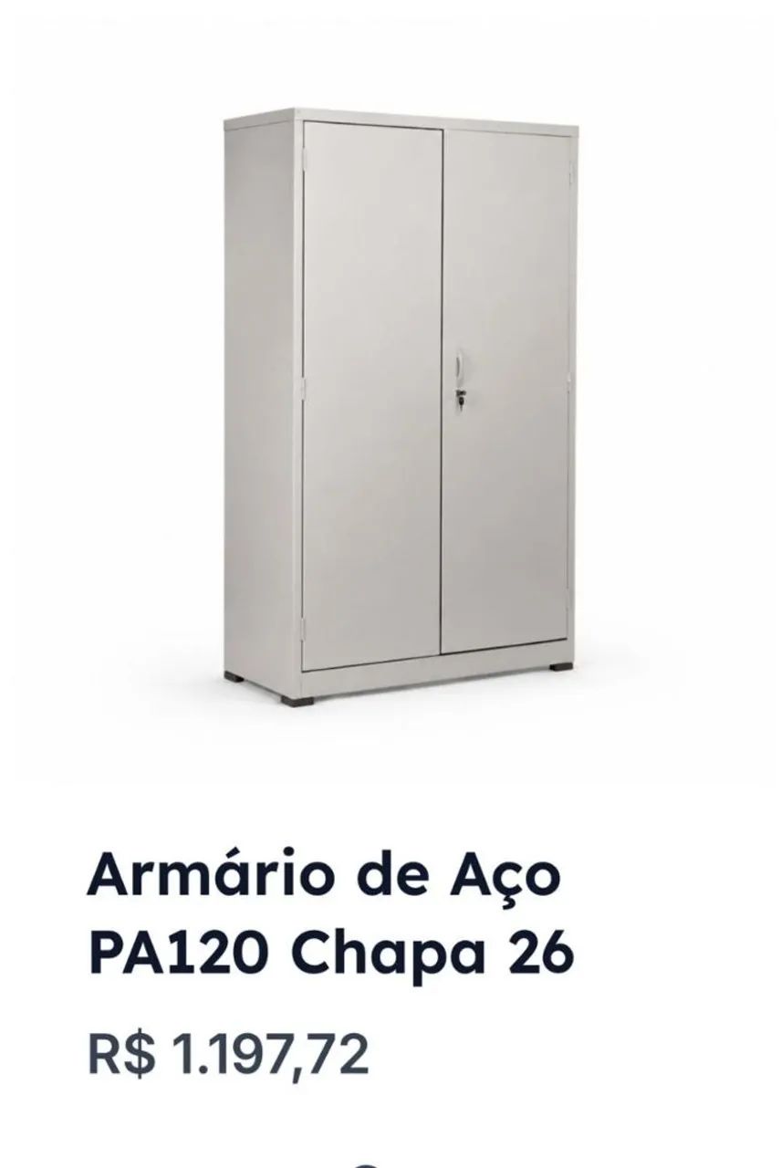 Armário de aço  - Foto 2