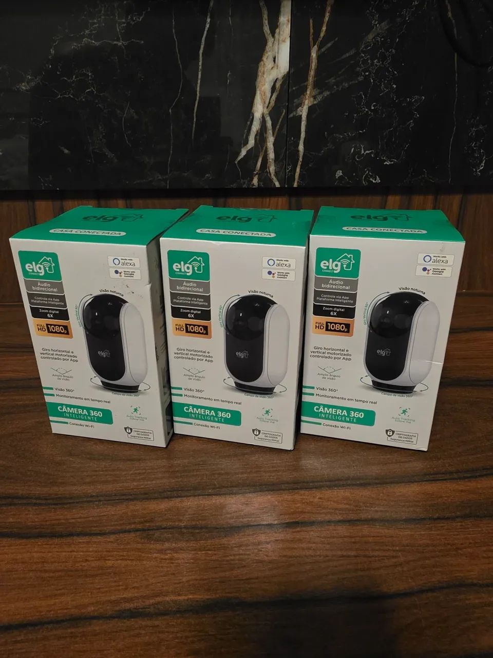Camera inteligente ELG 360 nova + NF