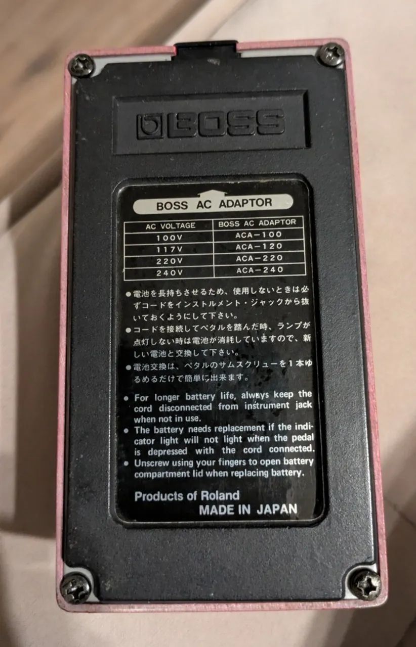 Pedal Boss Efeito Delay Dm-2 Japan Original Excelente Estado