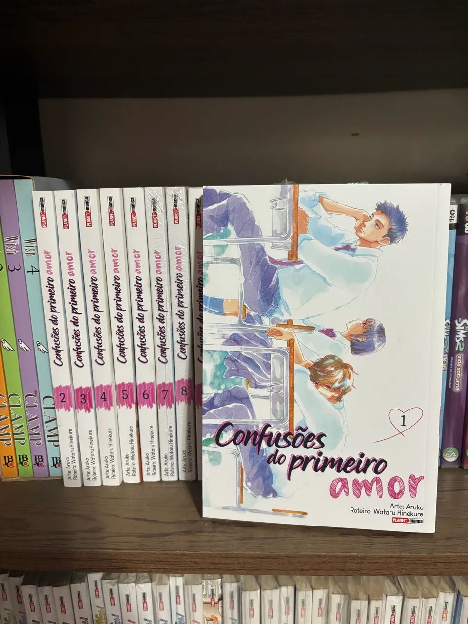 Coleção mangas confissões do primeiro amor completa 