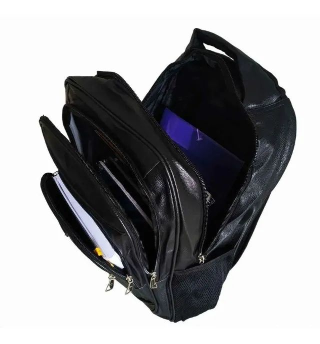 Mochila Escolar Militar Preta Grandes Com Cabo De Aço E Impermeável USB - Foto 5